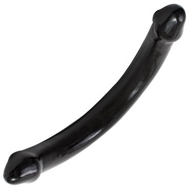 Doc Johnson Giant Double Cock, черный, Фаллоимитатор двухголовый Doc Johnson Giant Double Cock, черный, Фаллоимитатор двухголовый