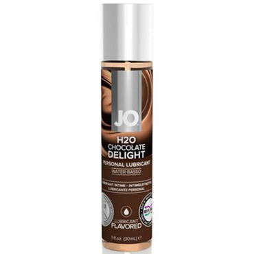 System JO Chocolate Delight, 30 мл, Лубрикант на водной основе с ароматом шоколада System JO Chocolate Delight, 30 мл, Лубрикант на водной основе с ароматом шоколада