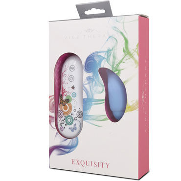 Vibe Therapy Exquisity, голубой - Виброяичко в форме дельфина с пультом - купить в секс шопе Vibe Therapy Exquisity, голубой - Виброяичко в форме дельфина с пультом - купить в секс шопе