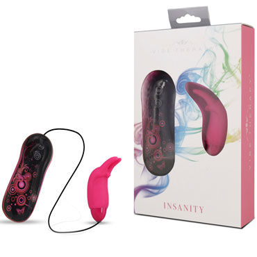 Vibe Therapy Insanity, розовый, Стимулятор клитора с пультом Vibe Therapy Insanity, розовый, Стимулятор клитора с пультом
