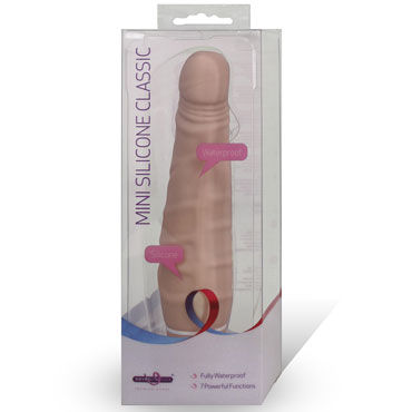 Gopaldas Mini Silicone Classic, телесный, Вибромассажер реалистик Gopaldas Mini Silicone Classic, телесный, Вибромассажер реалистик