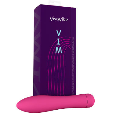 VivaVibe V1M, розовый, Вибромассажер стимулирующий классический VivaVibe V1M, розовый, Вибромассажер стимулирующий классический