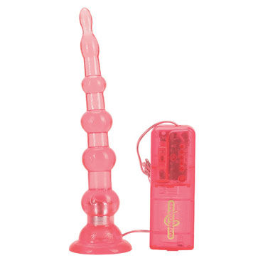 Gopaldas Joy Toy 9 розовый, Анальная елочка с вибрацией Gopaldas Joy Toy 9 розовый, Анальная елочка с вибрацией