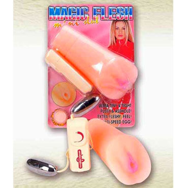 Gopaldas Magic Flesh Mini Slut, Вагина с вибрацией Gopaldas Magic Flesh Mini Slut, Вагина с вибрацией