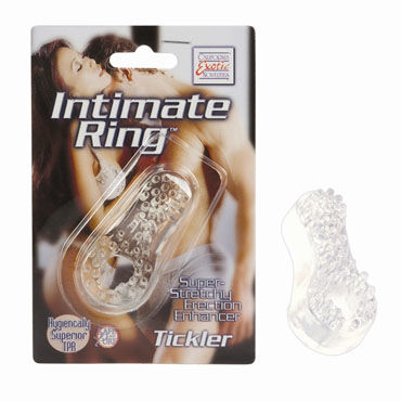 California Exotic Support Ring Tickler, Эрекционное кольцо со стимуляцией клитора California Exotic Support Ring Tickler, Эрекционное кольцо со стимуляцией клитора