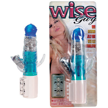 Gopaldas Wise Guy синий, Мультискоростной компактный вибратор Gopaldas Wise Guy синий, Мультискоростной компактный вибратор