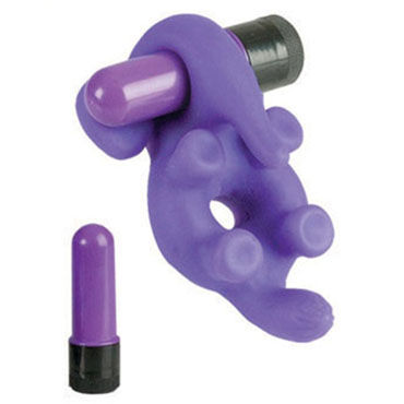 California Exotic Wireless Lilac Ele фиолетовый, Эрекционное кольцо с вибрацией California Exotic Wireless Lilac Ele фиолетовый, Эрекционное кольцо с вибрацией
