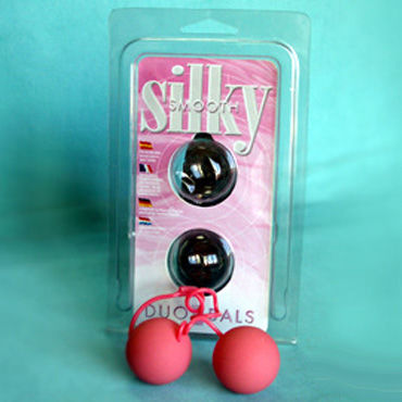 Gopaldas Silky Smooth розовый, Вагинальные шарики из гладкого материала Gopaldas Silky Smooth розовый, Вагинальные шарики из гладкого материала