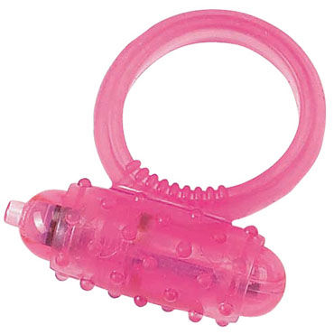 Gopaldas Soft Cock Ring розовый, Эрекционное кольцо с вибрацией Gopaldas Soft Cock Ring розовый, Эрекционное кольцо с вибрацией
