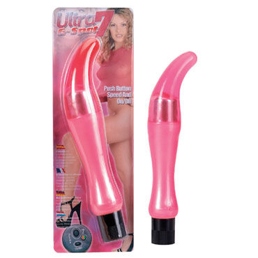 Gopaldas Ultra 7 G-Spot розовый, Стимулятор точки G с вибрацией Gopaldas Ultra 7 G-Spot розовый, Стимулятор точки G с вибрацией