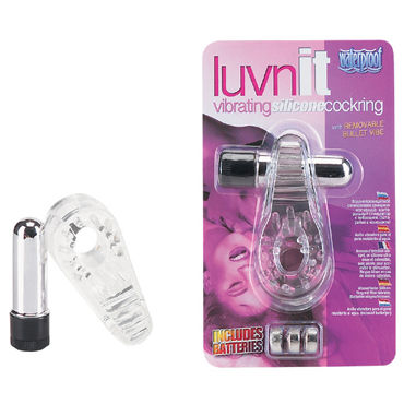 Gopaldas LuvnIt Vibrating Cock Ring, Эрекционное кольцо с вибрацией Gopaldas LuvnIt Vibrating Cock Ring, Эрекционное кольцо с вибрацией