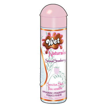 Wet Naturals Sensual Strawberry, 97 мл, Лубрикант для чувствительной кожи Wet Naturals Sensual Strawberry, 97 мл, Лубрикант для чувствительной кожи
