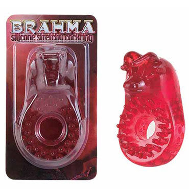 Gopaldas Brahma Cock Ring красный, Толстое эрекционное кольцо Gopaldas Brahma Cock Ring красный, Толстое эрекционное кольцо