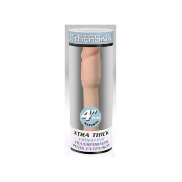 Topco Xtra Thick Transformer Penis Extension, телесная, Насадка-удлинитель с вибрацией Topco Xtra Thick Transformer Penis Extension, телесная, Насадка-удлинитель с вибрацией