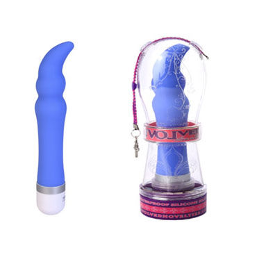 Evolved Silicone Silky G, голубой, Вибратор с изогнутой головкой Evolved Silicone Silky G, голубой, Вибратор с изогнутой головкой