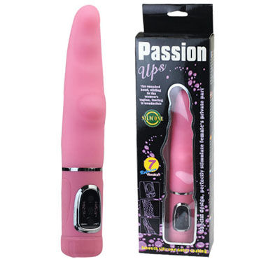 Baile Passion розовый, Вибратор с функцией ротации Baile Passion розовый, Вибратор с функцией ротации