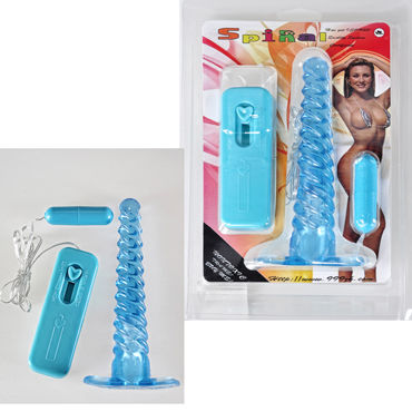 Sextoy голубой - Анальный вибратор с пультом управления - купить в секс шопе Sextoy голубой - Анальный вибратор с пультом управления - купить в секс шопе
