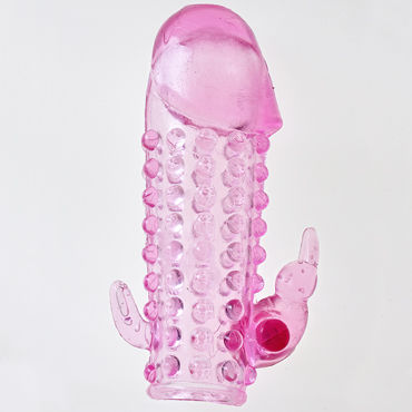 Sextoy Насадка розовый, Насадка на пенис Sextoy Насадка розовый, Насадка на пенис