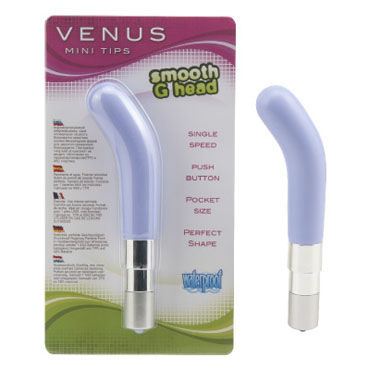 Gopaldas Venus Mini Tips фиолетовый, Миниатюрный вибратор точки G Gopaldas Venus Mini Tips фиолетовый, Миниатюрный вибратор точки G