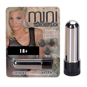 Gopaldas Mini Wireless Vibe серебристый, Компактная вибропуля Gopaldas Mini Wireless Vibe серебристый, Компактная вибропуля
