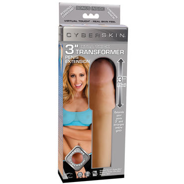 Topco Transformer Penis Extension, Насадка, удлиняющая пенис на 7.5 см Topco Transformer Penis Extension, Насадка, удлиняющая пенис на 7.5 см