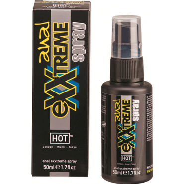 HOT Exxtreme Glide Anal Spray, 50 мл, Силиконовый спрей для анального секса HOT Exxtreme Glide Anal Spray, 50 мл, Силиконовый спрей для анального секса