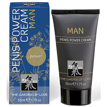 Shiatsu Man Penis Power Cream, 50 мл, Крем для мужчин, увеличивающий эрекцию Shiatsu Man Penis Power Cream, 50 мл, Крем для мужчин, увеличивающий эрекцию
