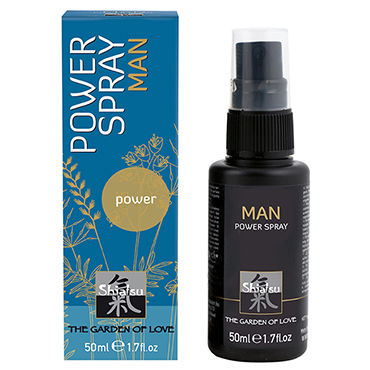 Shiatsu Man Power Spray, 50 мл, Спрей для мужчин, увеличивающий эрекцию Shiatsu Man Power Spray, 50 мл, Спрей для мужчин, увеличивающий эрекцию