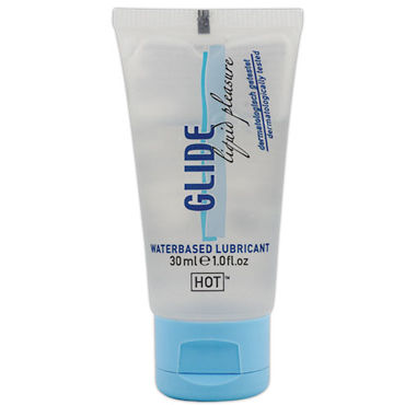 Hot Glide Liquid Pleasure, 30 мл, Увлажняющая смазка на водной основе Hot Glide Liquid Pleasure, 30 мл, Увлажняющая смазка на водной основе