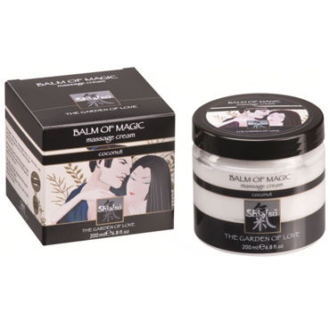 Shiatsu Balm Of Magic Coconut, 200 мл, Массажный крем с ароматом кокоса Shiatsu Balm Of Magic Coconut, 200 мл, Массажный крем с ароматом кокоса