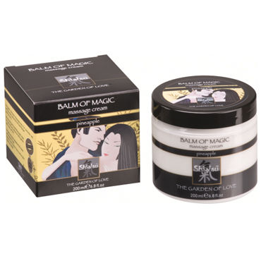 Shiatsu Balm Of Magic Pineapple, 200 мл, Массажный крем с ароматом ананаса Shiatsu Balm Of Magic Pineapple, 200 мл, Массажный крем с ароматом ананаса