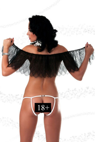 Passion Secret стринги, белые, С прорезью, застегивающиеся на заклепку Passion Secret стринги, белые, С прорезью, застегивающиеся на заклепку
