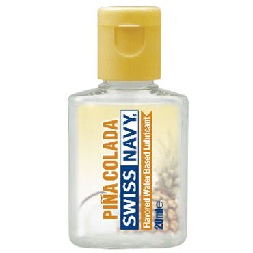 Swiss Navy Pina Colada, 20 мл, Съедобный лубрикант с ароматом пина-колады Swiss Navy Pina Colada, 20 мл, Съедобный лубрикант с ароматом пина-колады