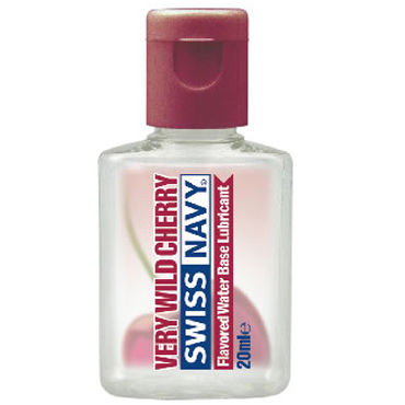 Swiss Navy Very Wild Cherry, 20 мл, Съедобный лубрикант с ароматом вишни Swiss Navy Very Wild Cherry, 20 мл, Съедобный лубрикант с ароматом вишни
