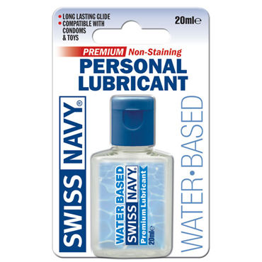 Swiss Navy Water Based, 20 мл - фото, отзывы Swiss Navy Water Based, 20 мл - фото, отзывы