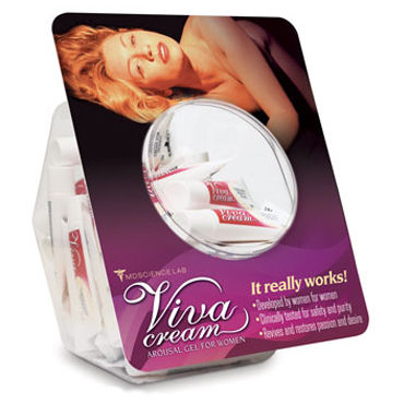 Swiss Navy Viva Cream, 1 мл, Возбуждающий крем для женщин Swiss Navy Viva Cream, 1 мл, Возбуждающий крем для женщин