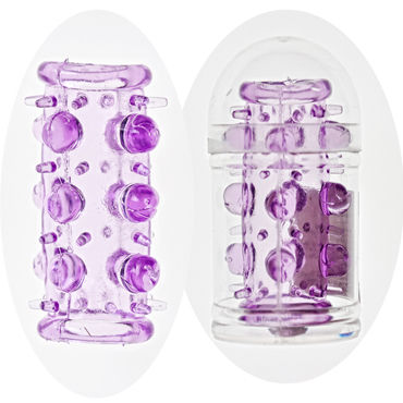 Sextoy насадка, С шипами и бусинками Sextoy насадка, С шипами и бусинками