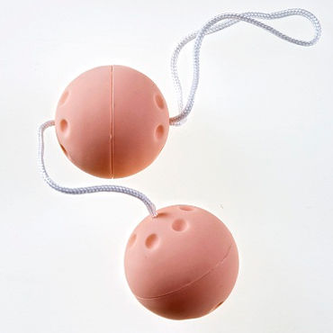 Sextoy шарики вагинальные, телесные, Для тренировки внутренних мышц Sextoy шарики вагинальные, телесные, Для тренировки внутренних мышц