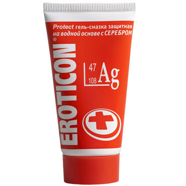 Eroticon Ag, 50 мл, Гель-смазка защитный Eroticon Ag, 50 мл, Гель-смазка защитный