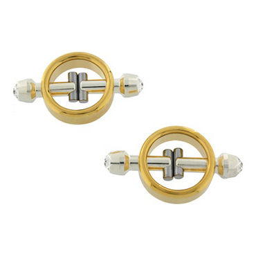 Diogol Emotive, золотые, Пестисы с кристалами Swarovski Diogol Emotive, золотые, Пестисы с кристалами Swarovski