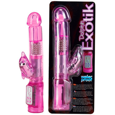 Gopaldas Dolphin Exotik, розовый, Хай-тек вибратор Gopaldas Dolphin Exotik, розовый, Хай-тек вибратор