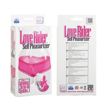 California Exotic Love Rider Self Pleasurizer, розовые - Вибротрусики с заниженой талией - купить в секс шопе California Exotic Love Rider Self Pleasurizer, розовые - Вибротрусики с заниженой талией - купить в секс шопе