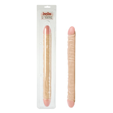 California Exotic Veined Double Dongs, телесный, Двухсторонний фаллоимитатор California Exotic Veined Double Dongs, телесный, Двухсторонний фаллоимитатор