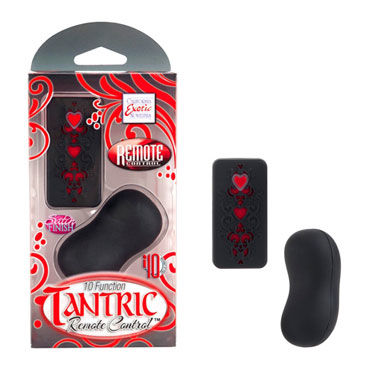 California Exotic Tantric Remote Control, красно-черный, Вибромассажер эргономичной формы California Exotic Tantric Remote Control, красно-черный, Вибромассажер эргономичной формы