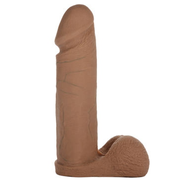Doc Johnson Vac-U-Lock Cock 15 см, коричневый - фото, отзывы Doc Johnson Vac-U-Lock Cock 15 см, коричневый - фото, отзывы