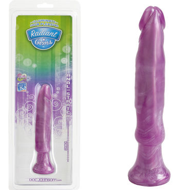 Doc Johnson Radiant Gems, фиолетовый, Анальный стимулятор Doc Johnson Radiant Gems, фиолетовый, Анальный стимулятор