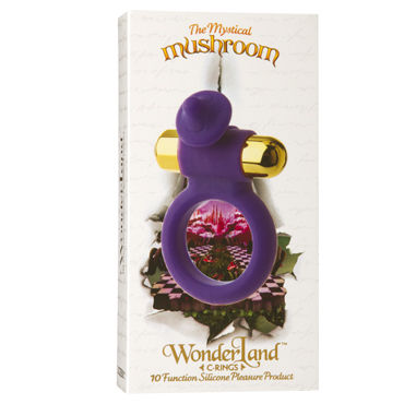 Doc Johnson Wonder Land The Mystical Mushroom, Эрекционное кольцо с виброэлементом и другие товары Doc Johnson с фото Doc Johnson Wonder Land The Mystical Mushroom, Эрекционное кольцо с виброэлементом и другие товары Doc Johnson с фото