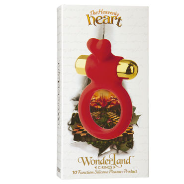 Doc Johnson Wonder Land The Heavenly Heart, Эрекционное кольцо с виброэлементом и другие товары Doc Johnson с фото Doc Johnson Wonder Land The Heavenly Heart, Эрекционное кольцо с виброэлементом и другие товары Doc Johnson с фото