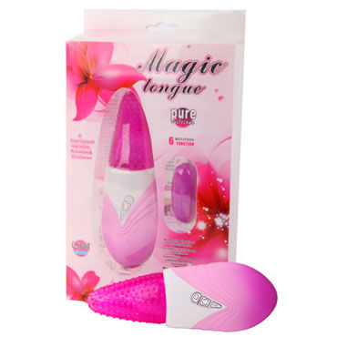 Dibe Magic Tongue, розовый, Вибратор-язычок с виброяйцом Dibe Magic Tongue, розовый, Вибратор-язычок с виброяйцом