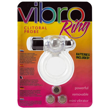 Gopaldas Vibro Ring, Эрекционное виброкольцо со стимулятором клитора Gopaldas Vibro Ring, Эрекционное виброкольцо со стимулятором клитора